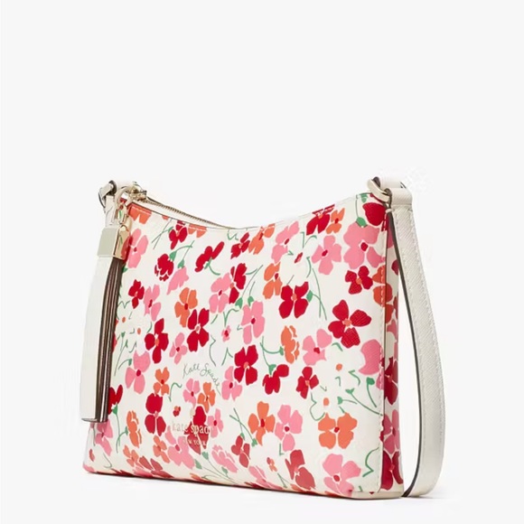 New with Tag Kate Spade Sadie Sunny Floral Printed Crossbody - Picture 2 of 7